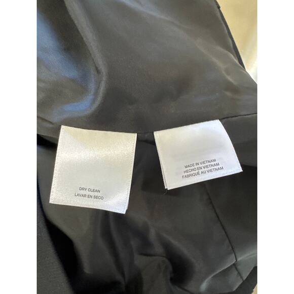 NIPON‎ BOUTIQUE SQUARE NECK BUTTON FRONT BLAZER IN BLACK NWT WOMEN'S SIZE 8 - Picture 9 of 12